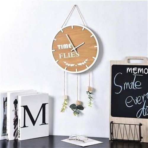 Large Wall Clock Living Room Modern Design Round Household Decoration Restaurant Art Clock Nordic Style Home Ornaments Unique