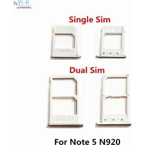 Single / Dual Sim Card Tray Holder For Samsung Galaxy Note 5 Note5 N920