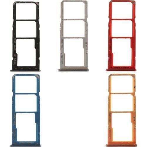 For Samsung Galaxy A30 SM-A305/A50 SM-A505 Silver/Black/Blue/Red/Orange Color Dual SIM And MicroSD Memory Card Tray Holder