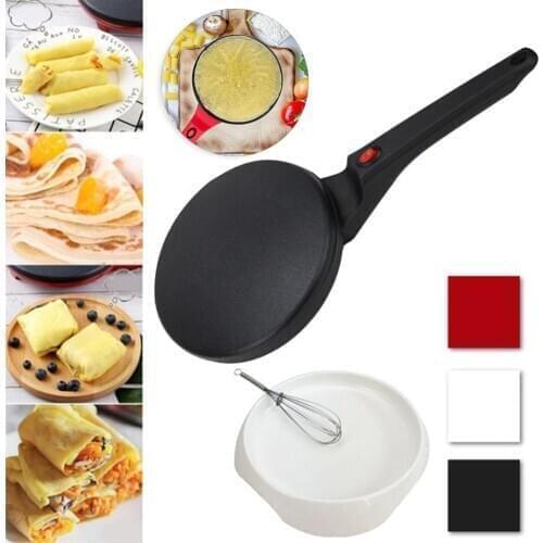 Home Electric Crepes Machine Pan-cake Pan Non-Stick Griddle Baking Pan Cake Machine Kitchen Cooking Pan Pie Frying 220V-Sonifer