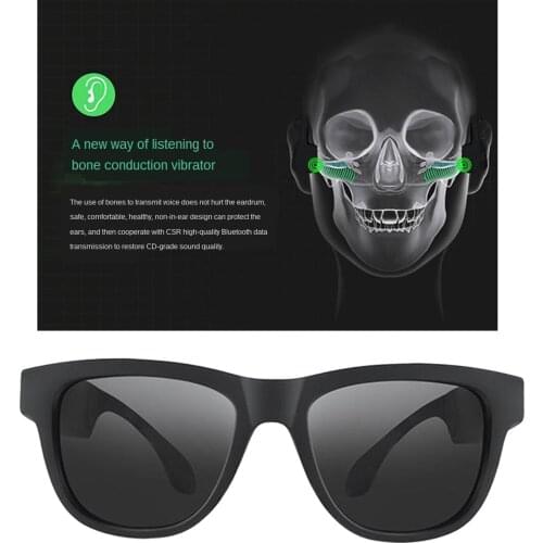 G1 Bone Conduction Wireless Bluetooth Sunglasses Polarized Glasses Lenses