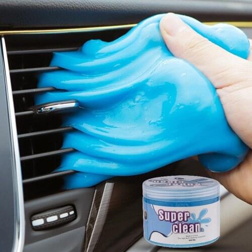 Keyboard Car Computer Universal Crystal Magic Dust Putty Cleaning Gel Slime Аксессуары для моек Car Wash Mud