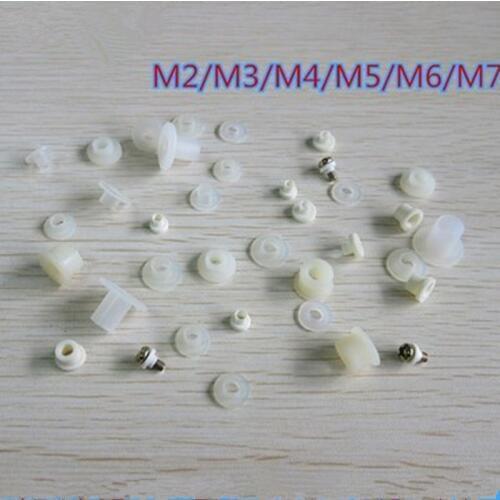 M2 / M3 / M4 / M5 / M6 / M7 insulator T shape stud washer customize bushings concave-convex transis transistor nylon screw slim