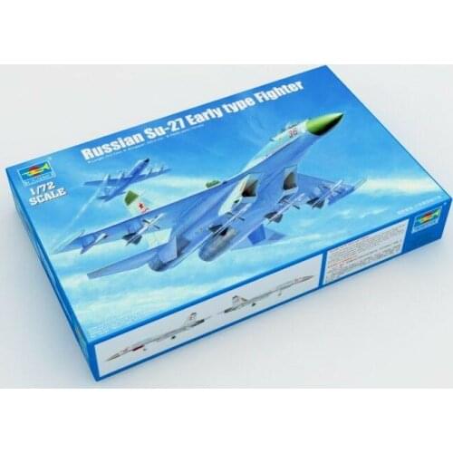 Trumpeter Model 1/72 01661 Russian Su-27 Early Type Fighter
