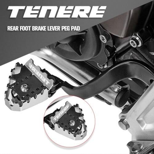 Motorcycle Accessories Brake Lever Extension Pedal Step Tip Plate Enlarge Extender FOR YAMAHA TENERE 700 XTZ 700 2019 2020 2021