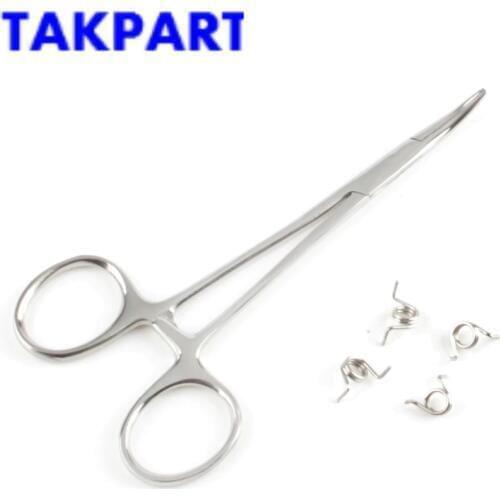 TAKPART Door Lock Actuator Repair Tools Set with 4 Springs for Mercedes C / E Class W203 W211