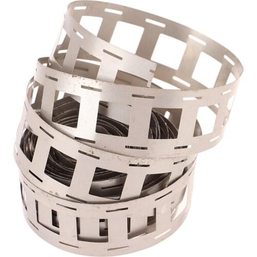 10meters Nickel Strip 2P 0.15*27mm 0.12*27mm 0.15*25.5mm 0.12*25.5mm Nickel Plated Strip 18650 Lithium Battery Welding Tape