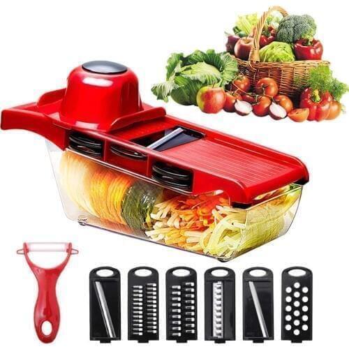 Meijuner Vegetable Cutter Vegetable Slicer Chopper Fruit Cutter Blades Grater Fruit Peeler Potato Tools Kitchen Accessories