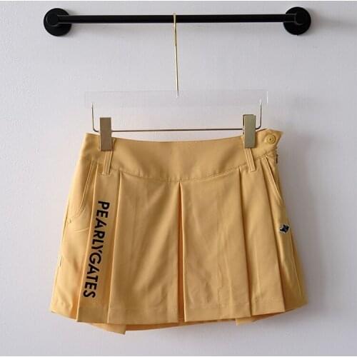 PG Fashion Slim Fit Skirts Women Summer Golf Short Skirt With Small Ball Bag