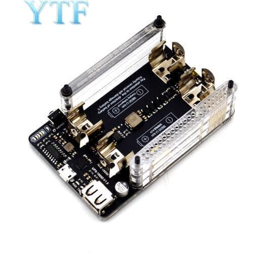 UPS Power Extension Board With RTC, Measurement, 5V Output, Serial Port Function 5V 3A+USB Data Cable Raspberry Pi 2 3 B