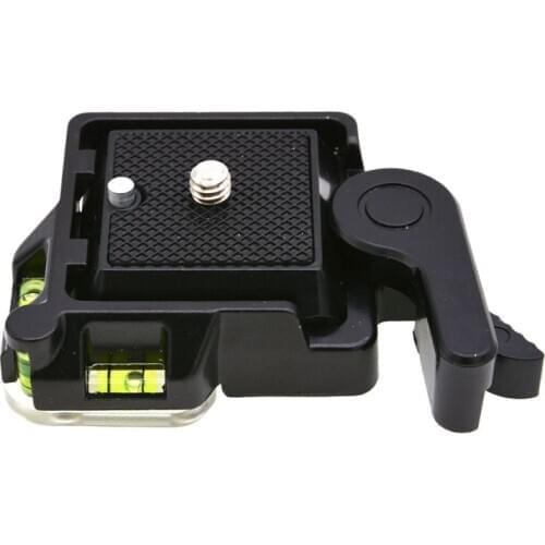 QR-40 Metal Quick Release Plate Clamp Mount Base Holder for DSLR Camera Stand