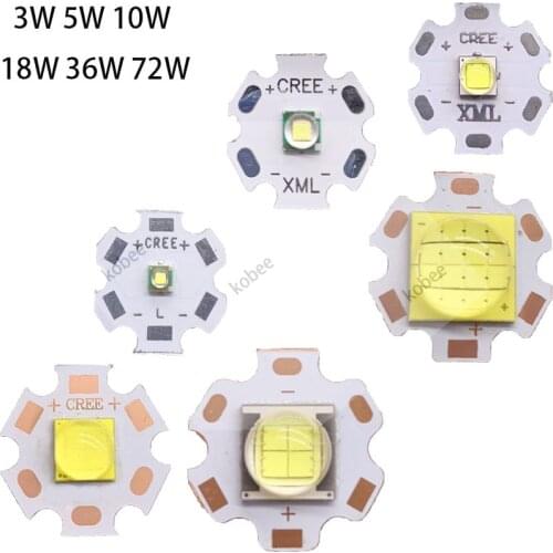 XML2 T6 XHP70 XHP90 XHP110 LED COB Replace CREE 18W 30W 36W 45W 54W 72W DC3V/6V For Flashlight Car Light Diving Light Source
