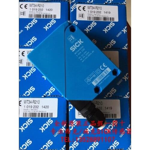Brand new original SICK photoelectric switch WT34-R210 Item No. 1019232