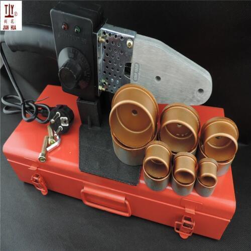 Free Shipping Plumber Tool Temperature Controled Welding Machine For Plastic Pipes Tube, AC 110/220V 20-63mm PPR Soldering iron