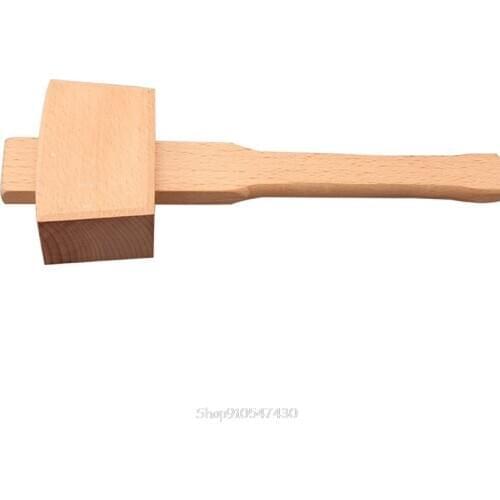 Beech Solid Carpenter Wood Wooden Mallet Hammer Handle Woodworking Tool D09 20 Dropship