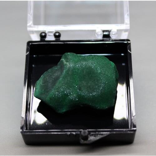 100% Natural beautiful malachite mineral specimen crystal Stones and crystals Healing crystal box size 3.4 cm