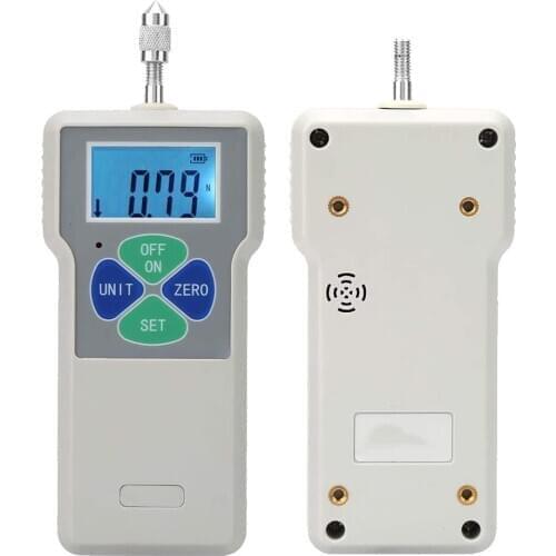 Digital Force Meter Push Pull Tester Gauge Portable Dynamometer Destructive Tester 50N/5kg/11lb 100-240V