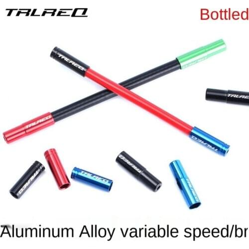Cui Ruike bicycle line pipe cap 4mm variable speed 5MM brake line pipe sleeve cap anodized aluminum alloy color line pipe cap
