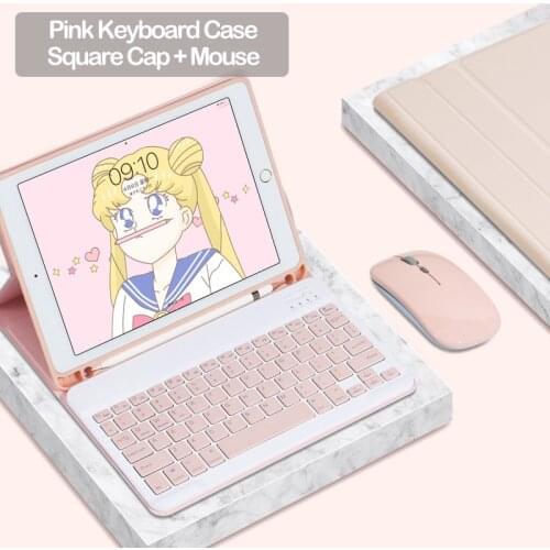 For iPad Air 4 Case Keyboard With Pencil Holder Mouse A2072 A2316 A2324 Funda For iPad air 4 2020 Case 10.9 inch Case