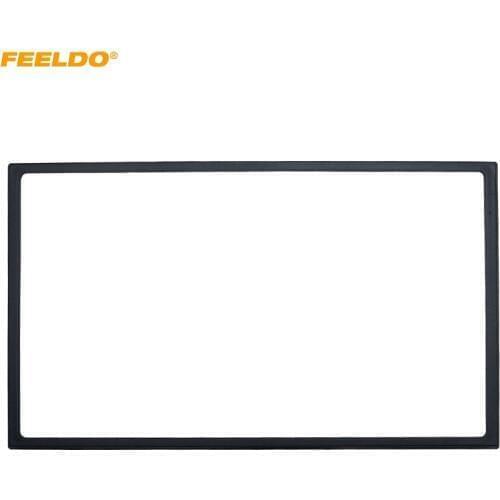 FEELDO Car Radio 2DIN Panel Fascia Refitting Frame for MITSUBISHI Asx(Separate) Plate Face Frame Dash Mount Installaion Trim Kit