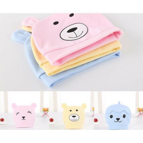 Brand Cute Toddler Newborn Baby Boy Girl Cap Infants Fetal Cap Soft Warm Santa Hat Beanie Cap