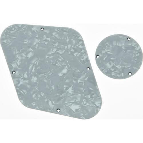 KAISH Rear Control Plate Switch Cavity Cover for Epi LP White Pearl