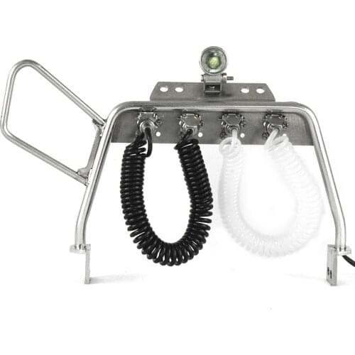 LESU Metal Tube Rack Spotlight for 1/14 DIY RC TAMIYA Tractor Truck Model VOL TH19138