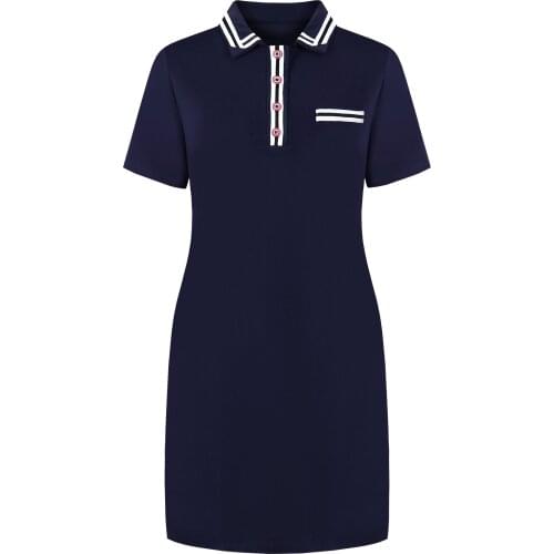 2021 Hot Selling Polo Dress New Style 6XL Oversized Above Knee Mini Dresses Work Party Vestidos Big Size Female