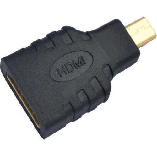 Micro HDMI(Type D) Male to HDMI(Type A) Female Adapter Connector For HDTV v1.4
