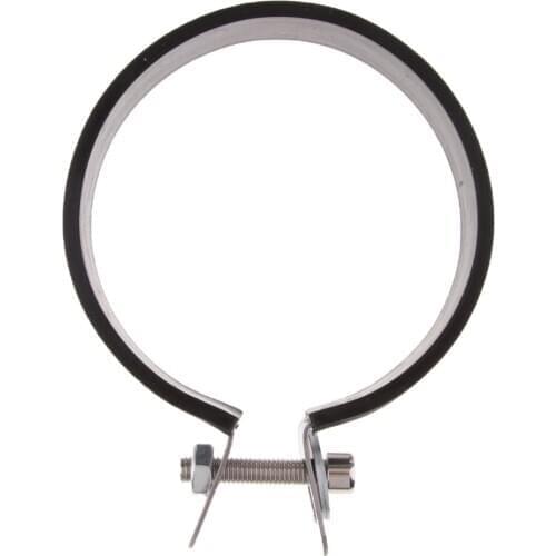 Motorcycle Exhaust Pipe Hanger Clamp Bracket Reolacement for Exhaust Muffler Inlet 4 inch 100mm, Stainless Steel