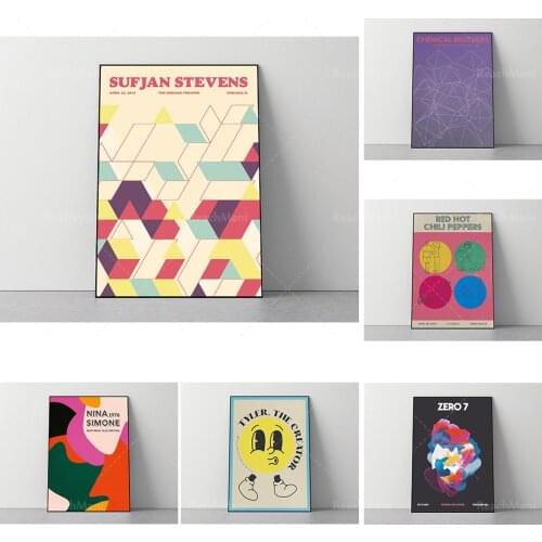 Music poster art print home minimalism bedroom decoration canvas painting modern home decoration poster