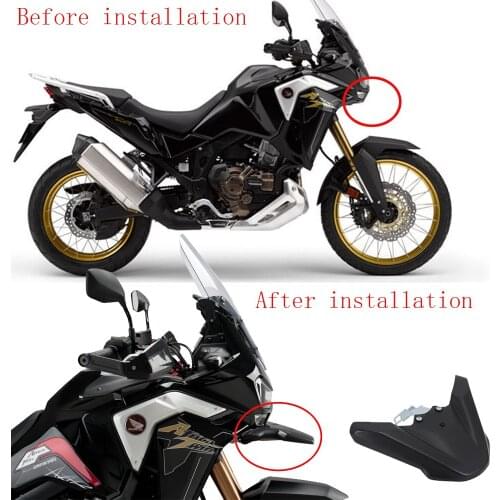 New Motorcycle Front Beak Fairing Extension For Honda CRF 1100 L ADV Wheel Extender Cover CRF1100L Adventure