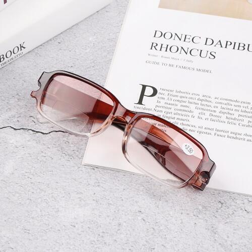 1PC Near-far Dual-use Reading Glasses Simple Light Resin Frame Presbyopia Eyeglasses Fashion Unisex Read Eyewear