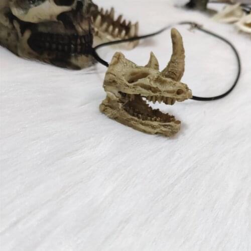Rhinoceros Skull necklace Fashionable resin Africa Pendant women men Fashionable resin pendant 2020 new