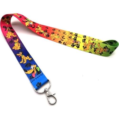 Hot Selling 20 pcs dog Key Chains Neck Strap Keys Camera ID Card Lanyard D-104
