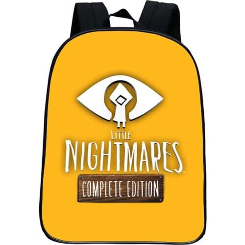 Game Little Nightmares Backpack Cosplay School Bag Backpack Cartoon Knapsack Teens Bookbags Boys Girls Back To School Rucksack