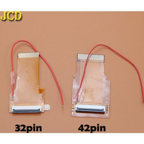 JCD Replacement 32Pin 40 Pin Ribbon Cable For Game Boy advance GBA AGS 101 Backlit Adapter Screen Mod with cable