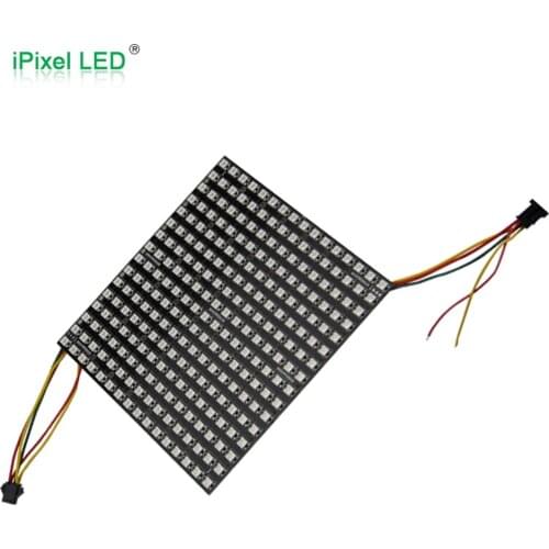 16*16 Pixels Matrix WS2812 LED Digital Flexible Panel Light DC5V SMD5050 RGB