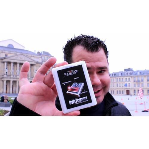SWITCHBOX (Gimmick+online instruct) by Mickael Chatelain,Close up Magic Tricks,Card,Magia Toys,Illusions,Magician Props,Mystory