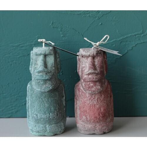 Vintage Statue Candle Silicone Molds Statue Aroma Stone Molds DIY Moulds for The Resurrection of Stone