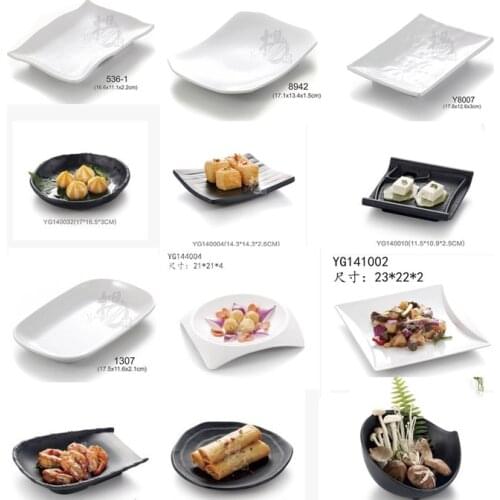 Japanese sushi snack dish A5 Hotel creative melamine tableware melamine Hot pot KTV small small dishes