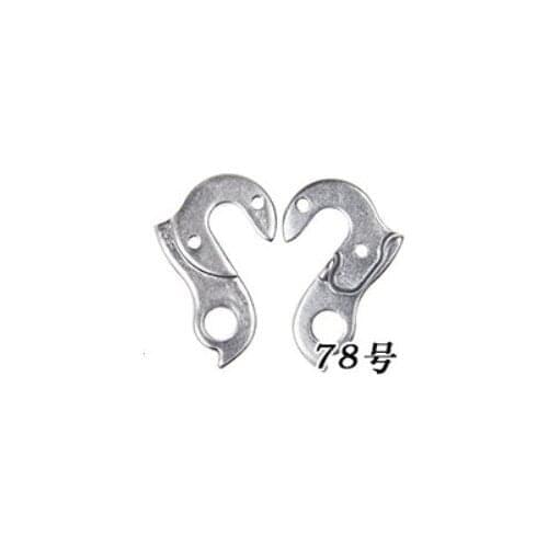 10pcs D100 Rear Derailleur Hangers Mech Gear Dropouts for COLNAGO KONA GIOS DE-ROSA MARIN MASI RIDLEY VINER FONDRIEST w Bolts