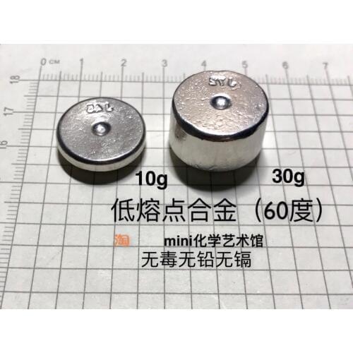 Low Melting Point Alloy Liquid Metal Toy Melting Point 60 Degrees Indium Tin Antimony Alloy