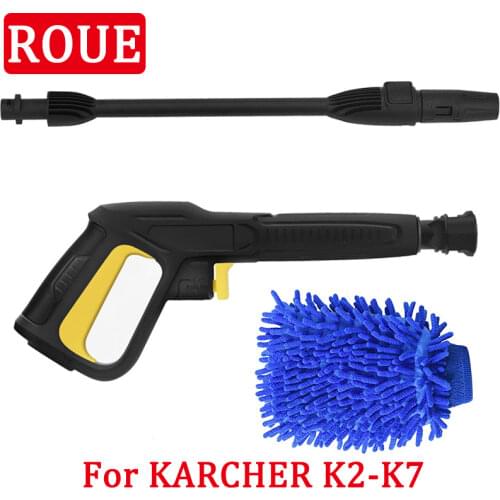 High Pressure Washer Machine Accessories Gun Spray with Jet Lance Turbo Lance Car Cleanning for Karcher K2~k7