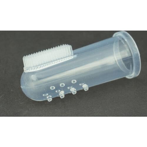 Free Shipping Soft Finger Toothbrush Pet Dog Oral Dental Cleaning Teeth Care Hygiene Brush