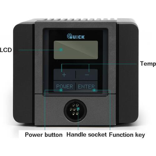 Digital intelligent lead-free soldering Iron BGA Rework station 90w Hot Air Soldering Station For PCB Mobile phone QUICK TS1100