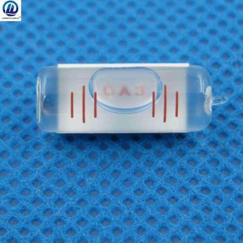 DA3 Glass level bubble Cylindrical Bubble Level Accessories for measuring instrument Size 8*20mm