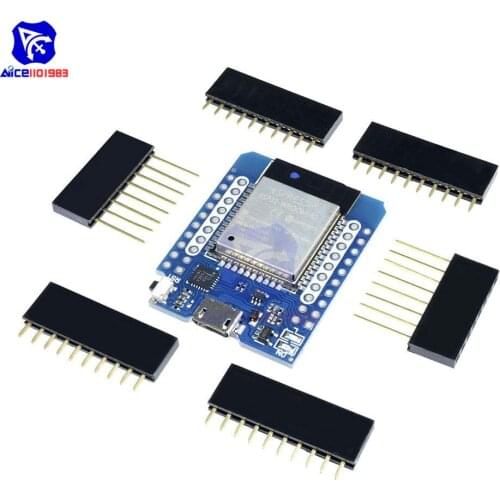ESP-32 ESP32 ESP-32S WIFI Expansion Board for Wemos MINI D1 Wireless WiFi Bluetooth ESP8266 CP2102 Module with Pins