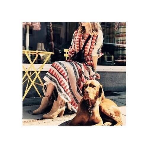 Hot Triangle Print Women Beach Dress Bikini Cover Up Saida De Praia Swimsuit Women Bikini Cover Up Tunics for Beach Pareo Sarong