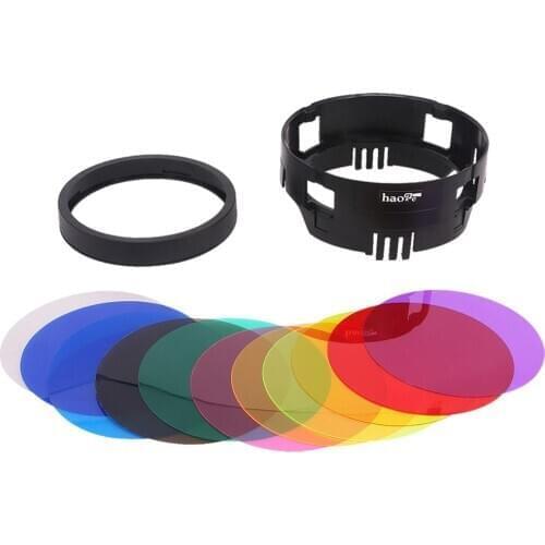Haoge OCF Color Gel Starter Kit for Profoto B1X B1 B2 Flash Head Strobe Photography Studio Flash Strobe Light